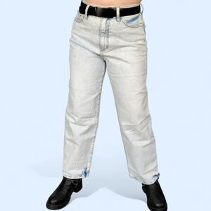 Acid Wash Denim Vintage Mom Jeans